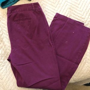Purple pants